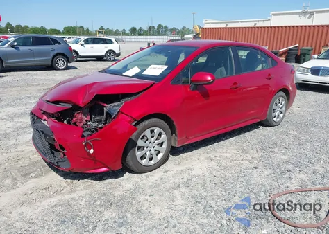 2021 Toyota Corolla Le z USA, uszkodzony, nr VIN JTDEPMAE4MJ127238